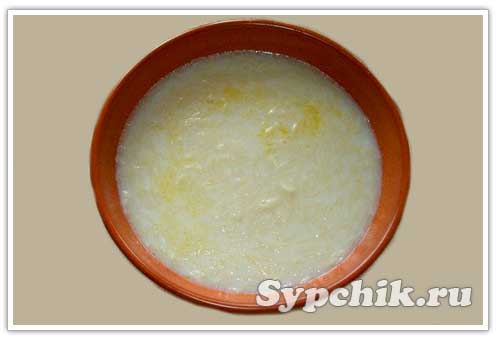 Рецепт приготовления молочного супа с фото