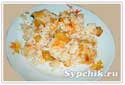 Вторые блюда рецепты с фотом - Яблоки с рисом