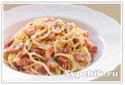 Вторые блюда рецепты с фото - спагетти карбонара