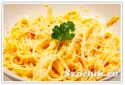 Вторые блюда рецепты с фото - спагетти с сыром и чесноком