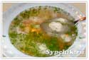 Первые блюда рецепт с фото - куриный суп с клецками
