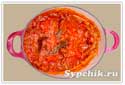 Вторые блюда рецепты с фото - Язык говяжий с томатным соусом